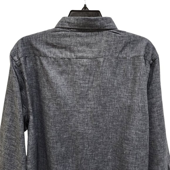 Larsson & Co Shirt Men's Size L Blue   Long Sleeve Button Down Casual - Picture 11 of 14